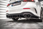 Maxton Design Mercedes A35 AMG Sedan V177 Spoiler Rear Centre Diffuser Vertical Bar Versie 2