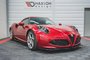 Maxton Design Alfa Romeo 4C Voorspoiler Spoiler Splitter Versie 1