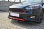 Maxton Design Ford Focus MK3 ST Line Facelift Voorspoiler Spoiler Splitter Versie 1