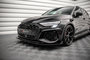 Maxton Design Audi RS3 Sportback 8Y Voorspoiler Spoiler Splitter Pro Street + Flaps