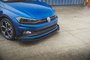 Maxton Design Volkswagen Polo 6 GTI Racing  Durability + Flaps Voorspoiler Spoiler Racing Splitter 