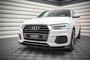 Maxton Design Audi Q3 S Line 8U Facelift Voorspoiler Spoiler Splitter Versie 1