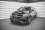 Maxton Design Mercedes GLE 63 AMG Coupe C292 Voorspoiler Spoiler Splitter Versie 2