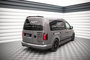 Maxton Design Volkswagen Caddy Facelift Mk3 Central Rear Valance Vertical Bar Spoiler Versie 1