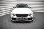 Maxton Design Mercedes C63 AMG Coupe W205 Facelift Voorspoiler Spoiler Splitter Versie 1