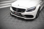 Maxton Design Mercedes C63 AMG Coupe W205 Facelift Voorspoiler Spoiler Splitter Versie 1