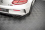 Maxton Design Mercedes C63 AMG Coupe C205 Facelift Rear Side Splitter Versie 1