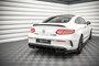 Maxton Design Mercedes C63 AMG Coupe C205 Facelift Rear Side Splitter Versie 1