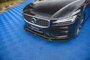 Maxton Design Volvo S60 R Design MK3 Voorspoiler SMaxton Design Volvo V60 R Design MK3 Voorspoiler Spoiler Splitter Versie 1