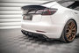  Maxton Design Tesla Model 3 Spoiler Rear Centre Diffuser Set van 2