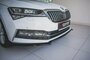 Maxton Design Skoda Superb Mk3 Facelift Voorspoiler Spoiler Splitter Versie 1