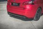 Maxton Design Peugeot  308 GT MK2 Facelift Centre Rear Splitter Versie 1