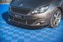 Maxton Design Peugeot 308 MK2 Facelift Voorspoiler Spoiler Splitter Versie 2