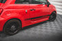 Maxton Design Fiat 500 Abarth Facelift Sideskirt Diffuser 