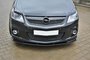 Maxton Design Opel Zafira B OPC / VXR Voorspoiler Spoiler Splitter Versie 1