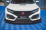 Maxton Design Honda Civic Type R MK10 Racing Durability Voorspoiler Spoiler Racing Splitter Versie 1