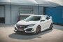 Maxton Design Honda Civic Type R MK10 Racing Durability Voorspoiler Spoiler Racing Splitter Versie 2