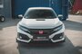 Maxton Design Honda Civic Type R MK10 Racing Durability Voorspoiler Spoiler Racing Splitter Versie 2