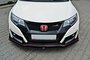 Maxton Design Honda Civic Type R MK9 Voorspoiler Spoiler Splitter Versie 1