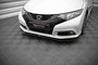 Maxton Design Honda Civic MK9 Voorspoiler Spoiler Splitter Versie 1