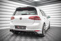 Maxton Design Volkswagen golf 7 R R20 Rear Side Splitters Versie 4