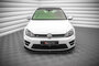 Maxton Design Volkswagen Golf 7 R R20 Voorspoiler Spoiler Splitter Pro Street 