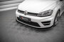 Maxton Design Volkswagen Golf 7 R R20 Voorspoiler Spoiler Splitter Pro Street 