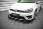 Maxton Design Volkswagen Golf 7 R R20 Voorspoiler Spoiler Splitter Pro Street + Flaps