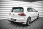 Maxton Design Volkswagen Golf 7 R R20 Rear Side Splitters Pro Street + Flaps