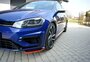 Maxton Design Volkswagen golf 7 R R20 Facelift Front Side Splitters