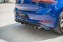 Maxton Design Volkswagen Golf 7 R R20 Facelift Central Rear Valance Spoiler Versie 1