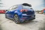 Maxton Design Volkswagen Golf 7 R R20 Facelift Sideskirt Diffuser Pro Street + Flaps