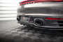 Maxton Design Porsche 911 / 992 Carrera 4S Rear Centre Diffuser Vertical Bar Versie 1