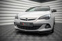 Maxton Design Opel Astra J GTC OPC Line Voorspoiler Spoiler Splitter Versie 2