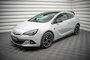 Maxton Design Opel Astra J GTC OPC Line Sideskirt Diffuser Versie 1