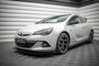 Maxton Design Opel Astra J GTC OPC Line Voorspoiler Spoiler Splitter Pro Street + FLAPS