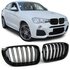 Bmw X3 F25 Sport Nieren / Grill Dubbel Spijl Hoogglans Pianolak Zwart 