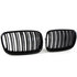 Bmw X5 E70 Sport Nieren / Grill Hoogglans Zwart Dubbele Spijl