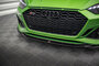 Maxton Design Audi RS5 F5 Facelift Voorspoiler Spoiler Splitter Flaps Versie 1