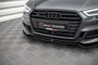 Maxton Design Audi A3 8V Sline / S3 Facelift Sportback Voorspoiler Spoiler Splitter Versie 2