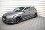 Maxton Design  Audi A3 8V Sline / S3 Facelift Sportback Sideskirt Diffuser Versie 1