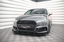 Maxton Design Audi A3 8V Sline / S3 Facelift Sportback Voorspoiler Spoiler Splitter Pro Street + Flaps