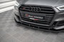 Maxton Design Audi A3 8V Sline / S3 Facelift Sportback  Voorspoiler Spoiler Splitter Pro Street