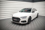 Maxton Design Audi A4 B9 Facelift Voorspoiler Spoiler Splitter Versie 1