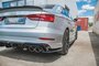 Maxton Design Audi S3 8V / A3 8V Facelift Sedan Rear Side Splitters Versie 2