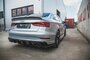 Maxton Design Audi S3 Facelift Sedan Rear Valance Centre Diffuser Spoiler