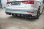 Maxton Design Audi S3 Facelift Sedan Rear Valance Centre Diffuser Spoiler