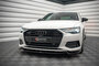 Maxton Design Audi A6 C8 Standaard Voorspoiler Spoiler Splitter Versie 2