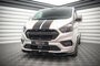 Maxton Design Ford Transit Custom ST Line Facelift Voorspoiler Spoiler Splitter Versie 1