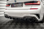 Maxton Design Bmw 3 Serie G20 / G21 M Pakket Central Rear Valance Spoiler Versie 1